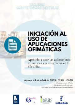 Imagen actividad Plazo de inscripción taller Iniciación al uso de aplicaciones informáticas