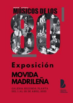 Imagen actividad Exposición fotográfica "Músicos de los 80. La movida madrileña" realizada por Eduardo Cimadevila Niño