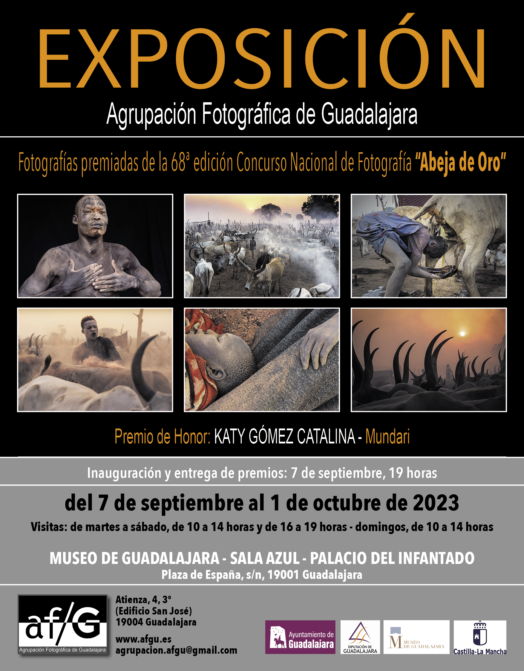 Cartel exposición 68ª Abeja de Oro CARTEL DE LA EXPOSICIÓN "68ª EDICIÓN DEL CONCURSO NACIONAL DE FOTOGRAFÍA ABEJA DE ORO"
