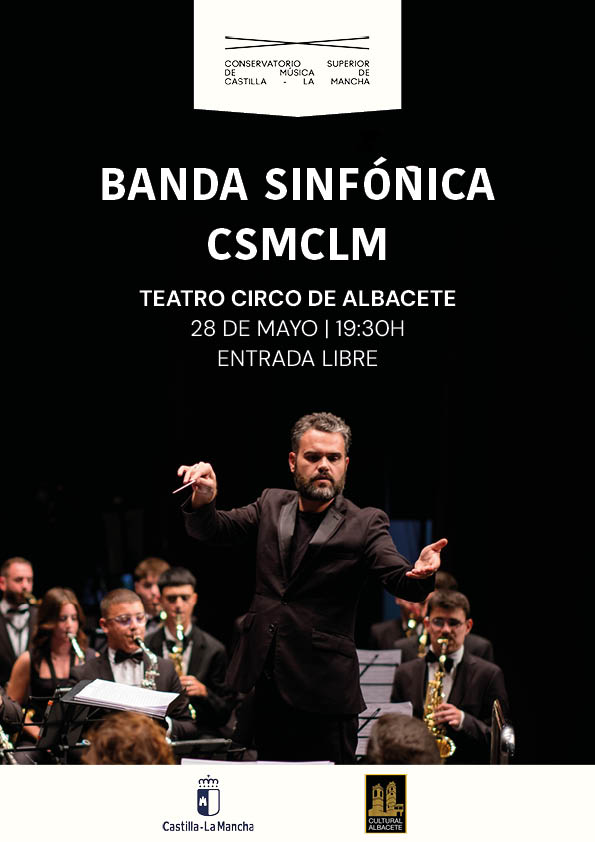Concierto de música de la Banda Sinfónica del Conservatorio Superior de Música de Castilla-La Mancha Foto de Concierto de música de la Banda Sinfónica del Conservatorio Superior de Música de Castilla-La Mancha