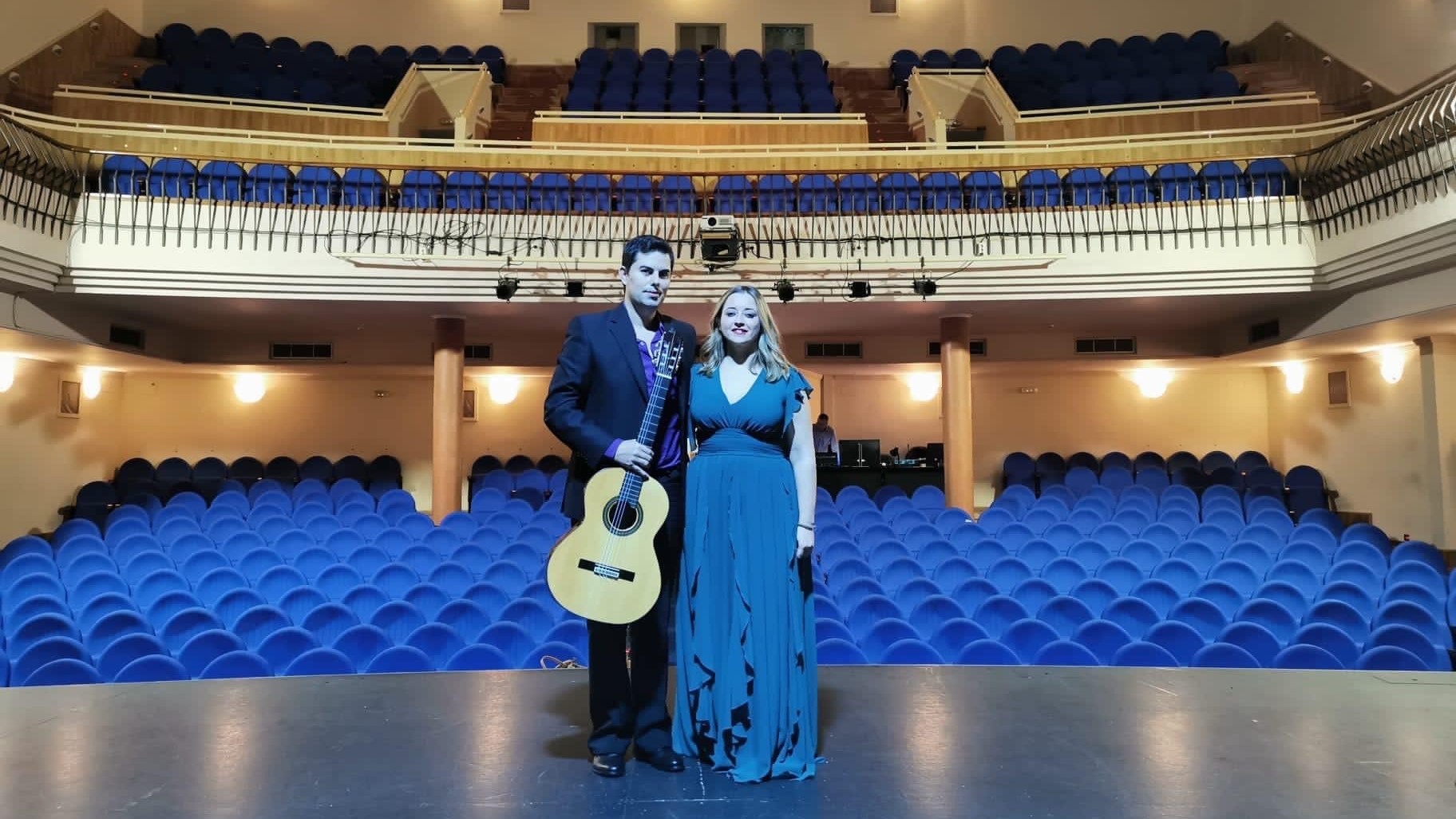 Una voz de cine Imagen Dúo Patricia Gozalo y Adrián Fernández