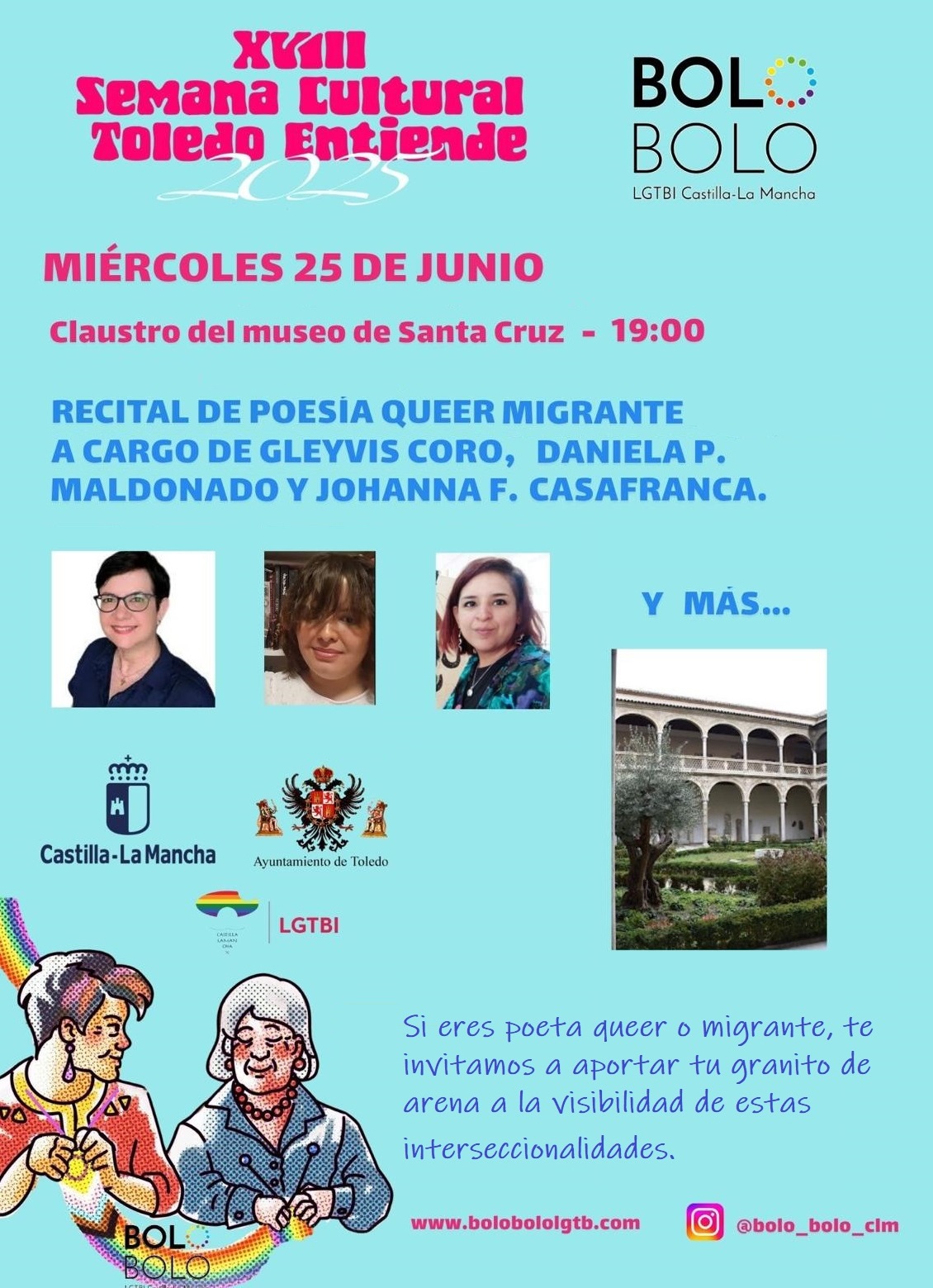 XVIII Semana Cultural de "Toledo Entiende" Recital de Poesía