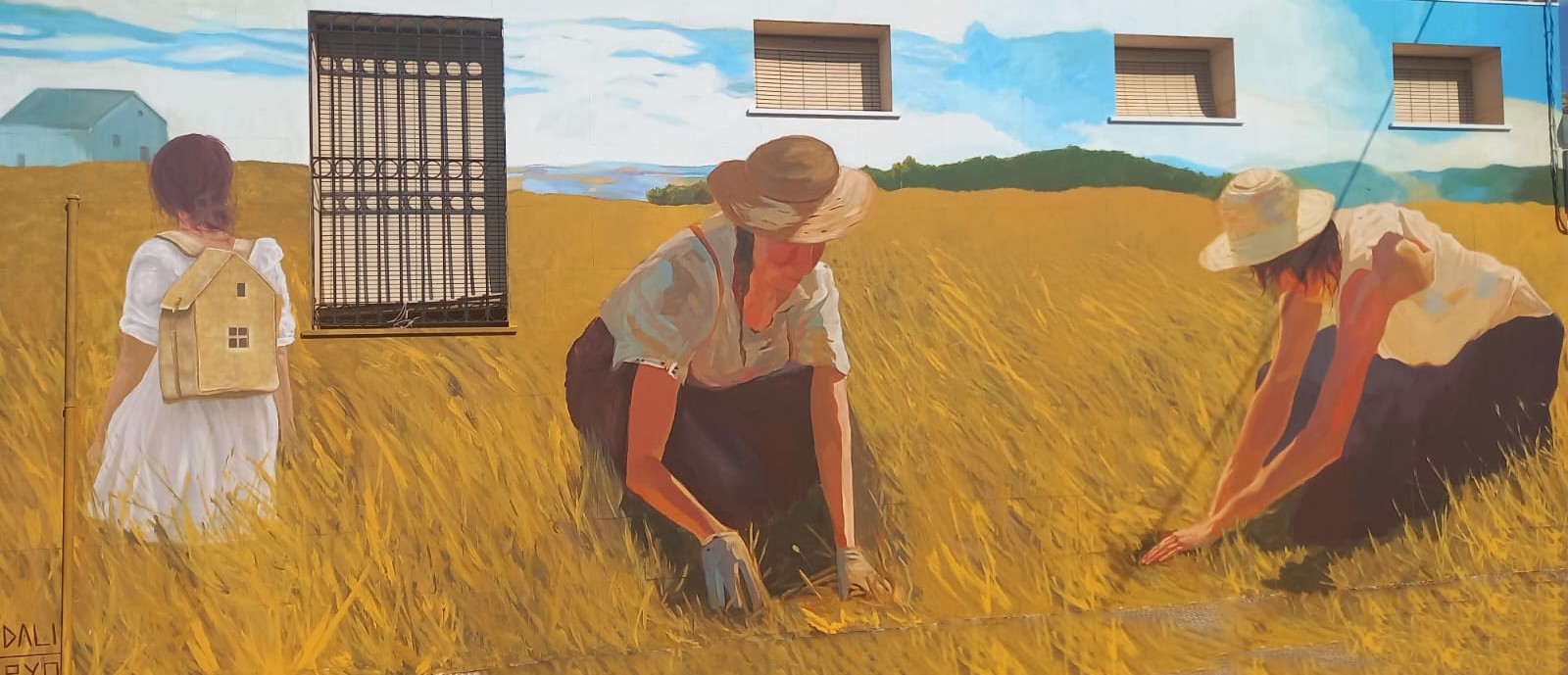 Mural "Mujeres de campo" Mujeres de campo