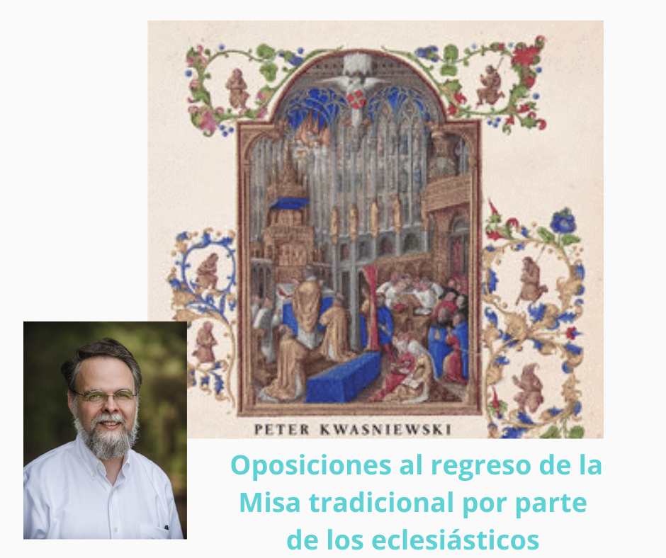 Oposiciones Misa tradicional