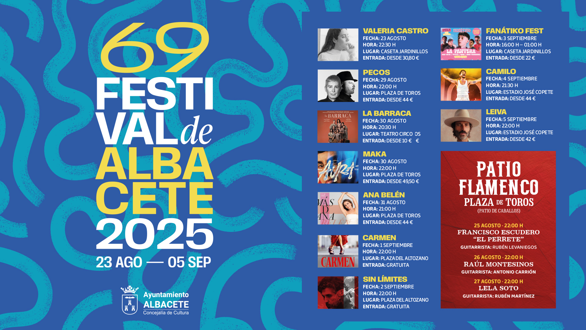 69 Festival de Albacete 2025 Foto de 69 Festival de Albacete 2025