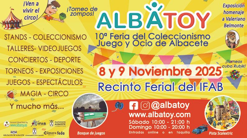 AlbaToy Feria del Coleccionismo Juego y Ocio de Albacete