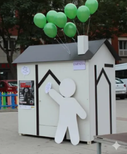 Exposición de trabajos artesanales