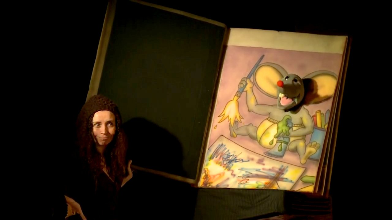 Foto de El Ratón Pérez y sus colores mágicos. Compañía Arte Fusión Títeres