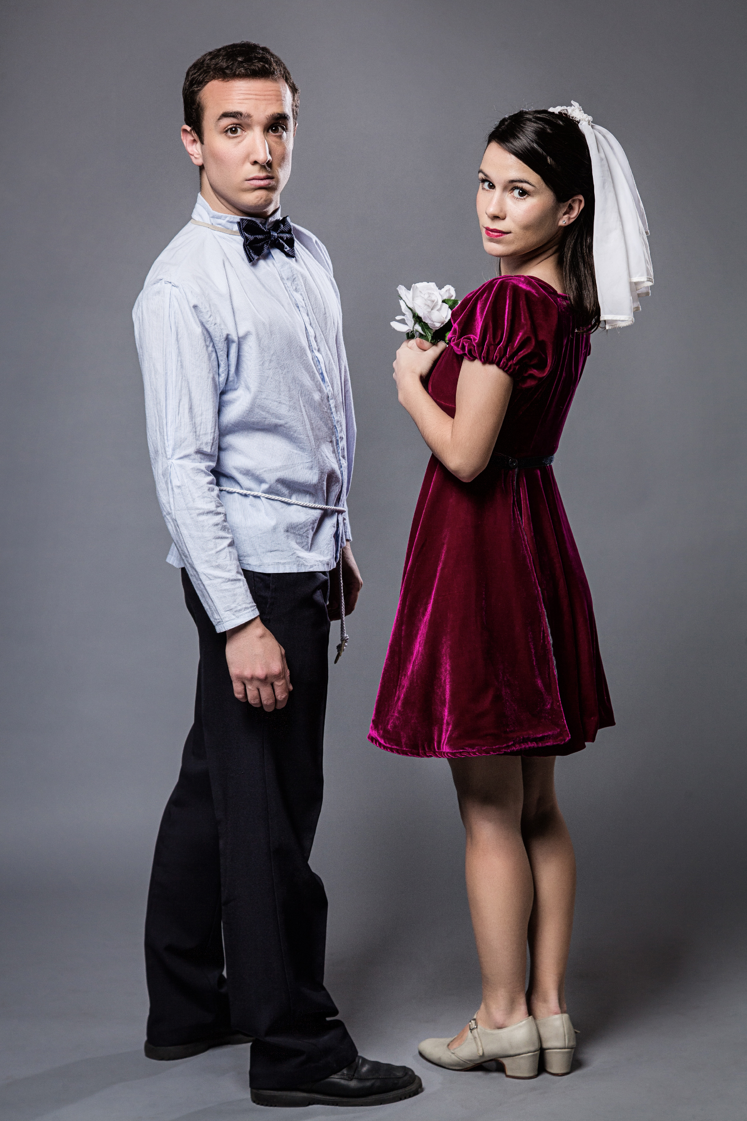 Foto de Romeo y Julieta de bolsillo. Compañía Criolla