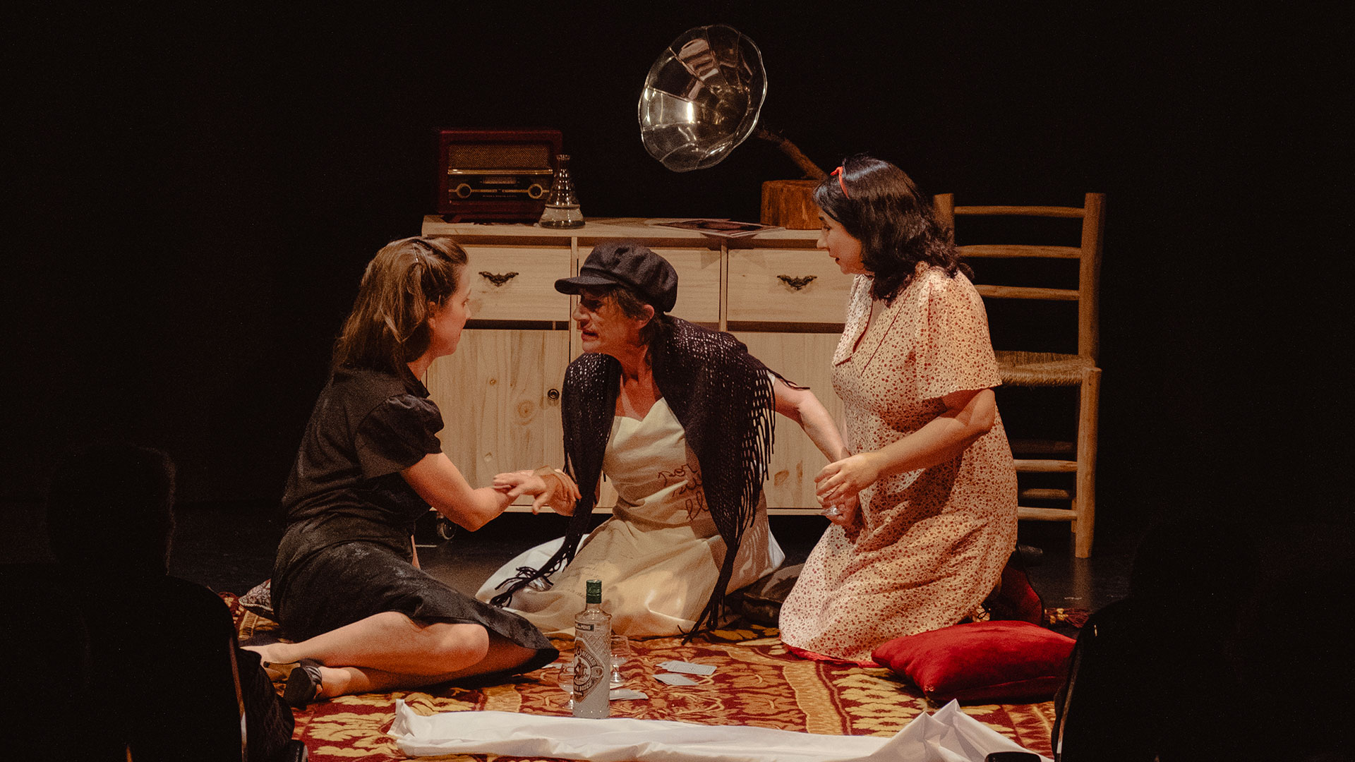 Foto de Silvana. Teatro El Topo