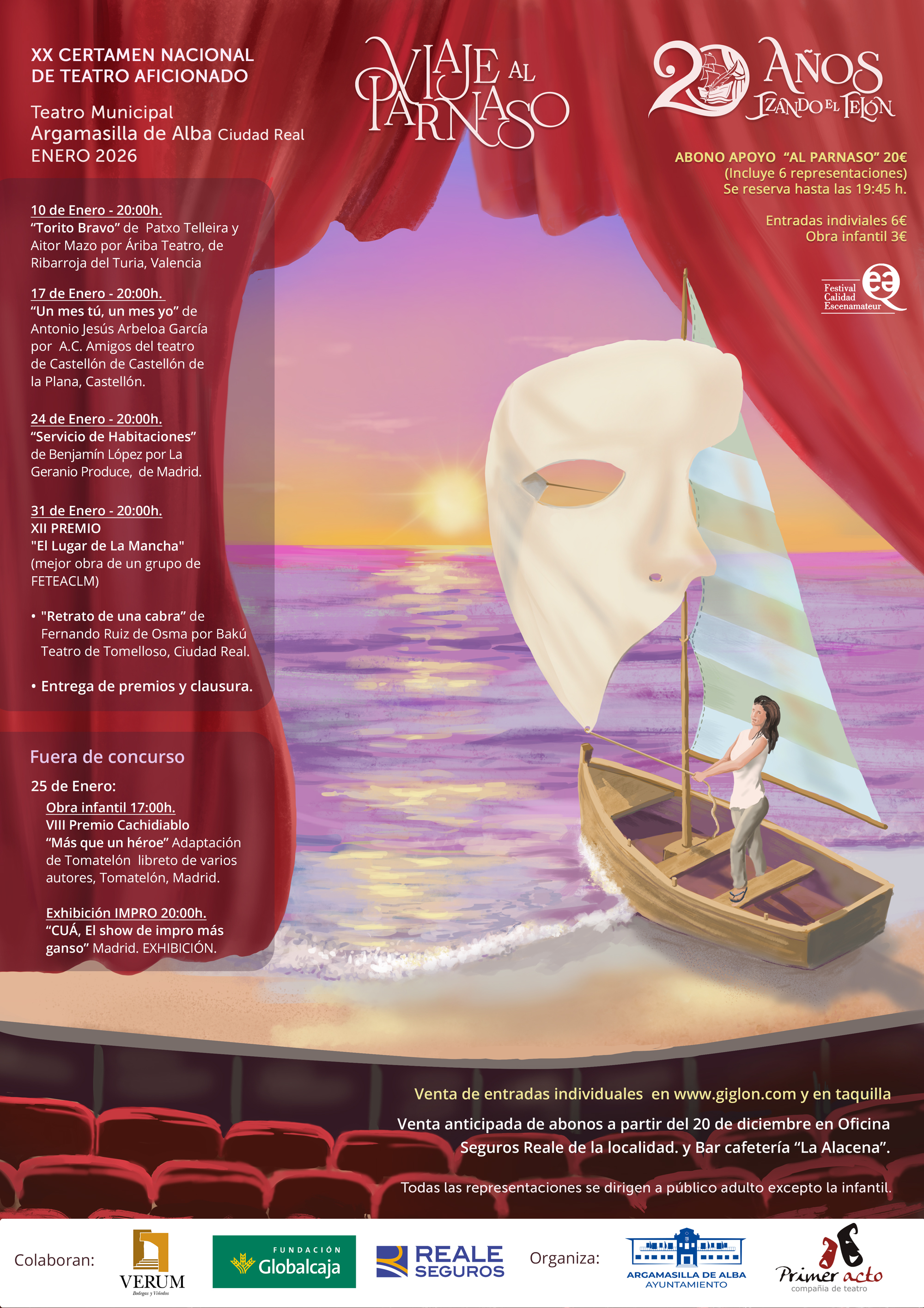 Certamen Nacional de Teatro "Viaje al Parnaso"