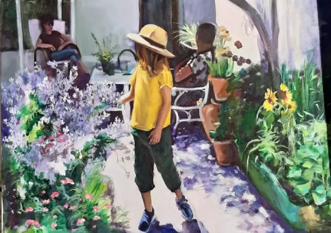 Exposición de pinturas: "Retratos y flores"