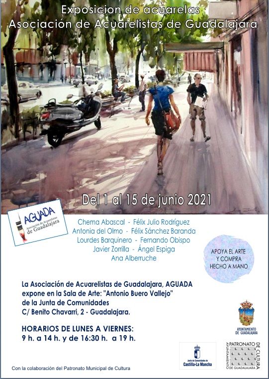 Imagen de la actividad Exposición Temporal de Acuarelas "Asociación de Acuarelistas de Guadalajara" Imagen de la actividad Exposición Temporal de Acuarelas "Asociación de Acuarelistas de Guadalajara"