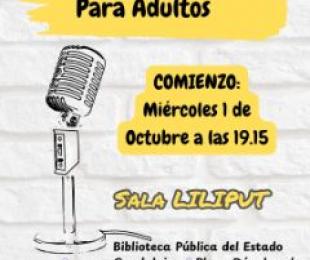 Taller de podcast para adultos