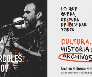 Imagen. Concierto. Rojo cancionero