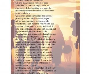 IX Semana del migrante 2025