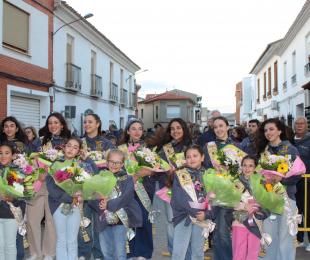 Ofrenda floral a la Patrona de Pedro Muñoz, 30 de abril