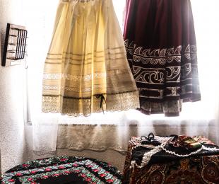 Vestimenta de Mayera de la Fiesta del Mayo Manchego