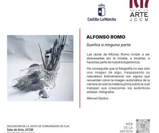 Tarjetón Exposición Sueños a ninguna parte