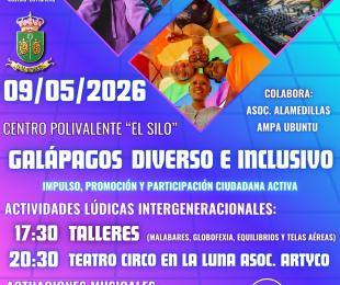 2º JORNADA GALÁPAGOS DIVERSO E INCLUSIVO LOGOS
