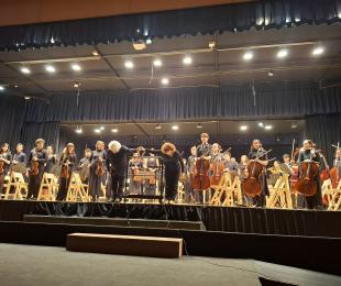 fotografía de los músicos