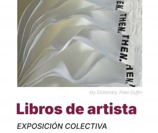 Banderola Exposición Libros de artista