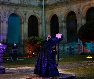 Aïda Colmenero bailando