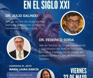 Cartel Conferencia Medicina y cirugia