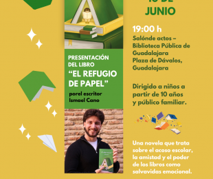 Presentación del libro "El refugio de papel" de Ismael Cano