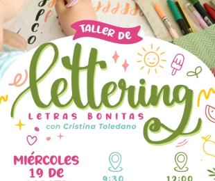 Cartel Taller Lettering