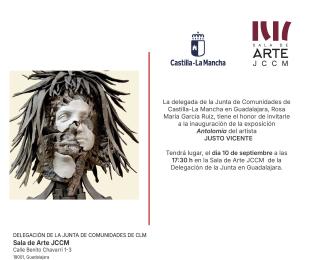 Invitación Exposición Justo Vicente