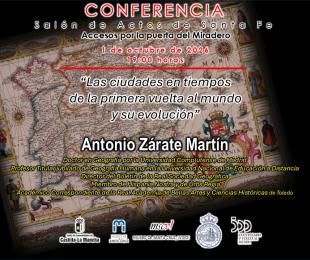 Conferencia "Las ciudades en tiempos de la primera vuelta al mundo y su evolución".