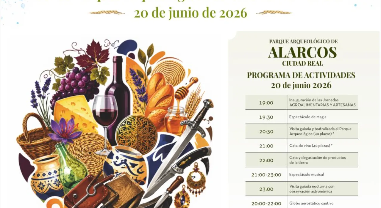 Jornadas Agroalimentarias y Artesanas en el Parque Arqueológico de Alarcos