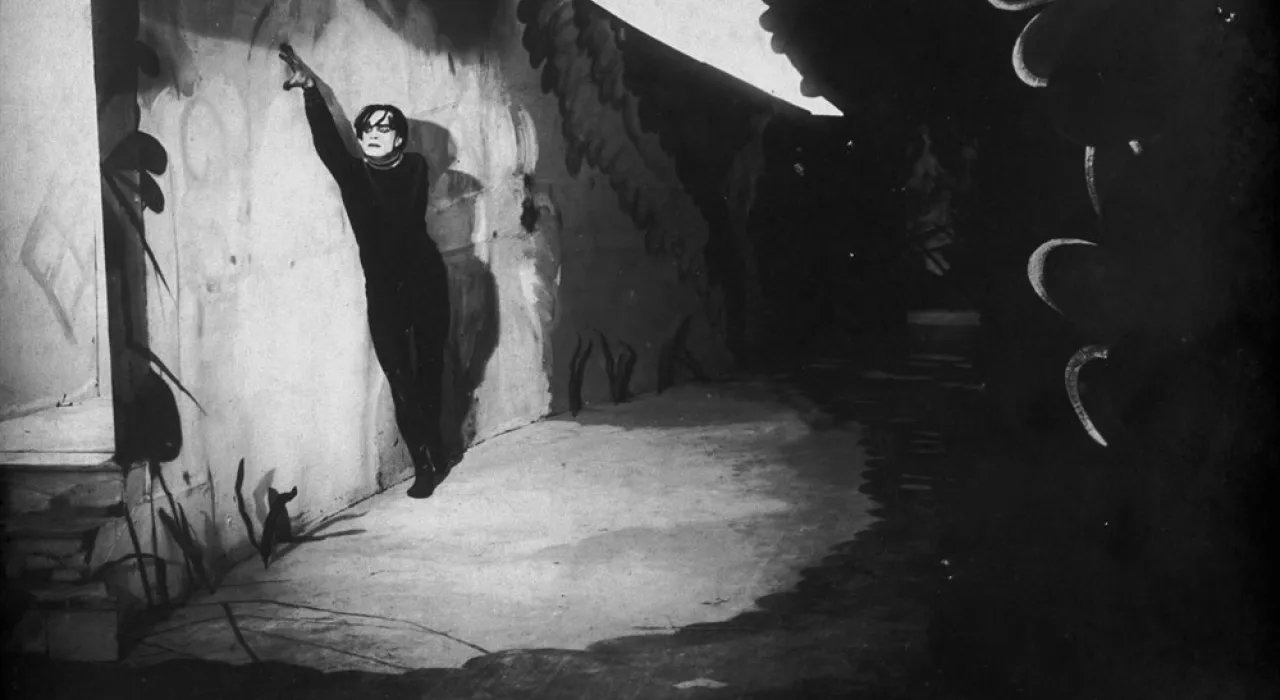 "El gabinete del doctor Caligari"  (Robert Wiene, República de Weimar, 1920).
